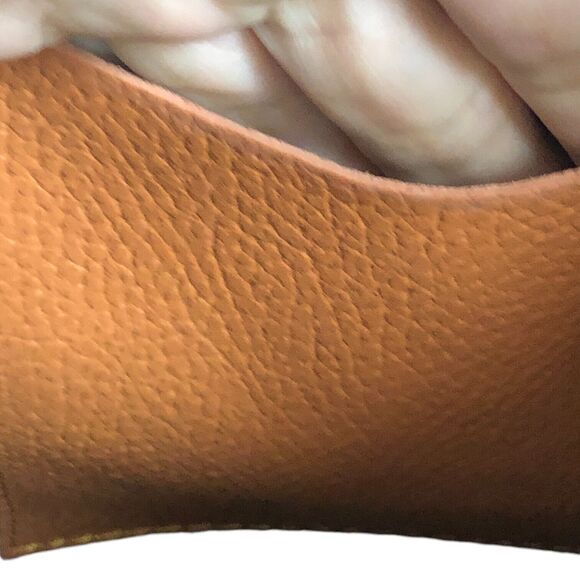 DIVINA FIRENZE BACKPACK/CROSSBODY ITALIAN PEBBLED LEATHER WITH CAMEL TAN TONES - Picture 11 of 16